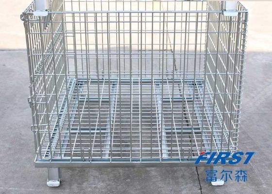 O transporte 5/1 de Stackability RAL galvanizou o fio Mesh Box Pallet