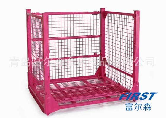 O ISO RAL galvanizou 110kg gaiolas empilháveis do fio de aço de 4 camadas
