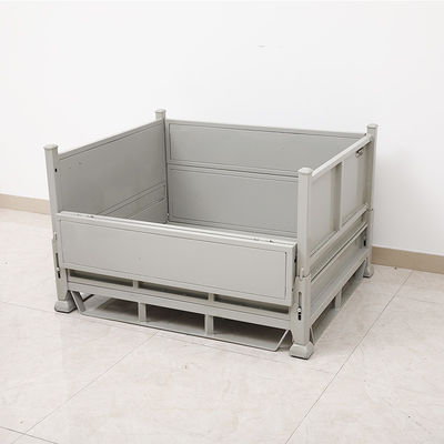 As maneiras do ISO 4 extasiam a cor de RAL galvanizaram gaiolas da pálete do metal