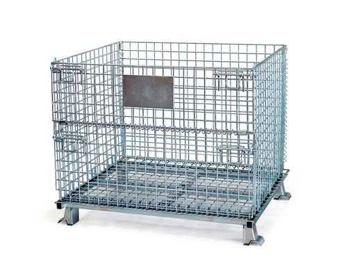 O pó do CE RAL revestiu o fio Mesh Container da dobradura 1000KG